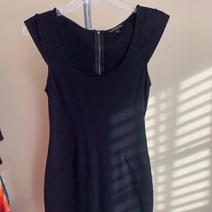 black express body con dress